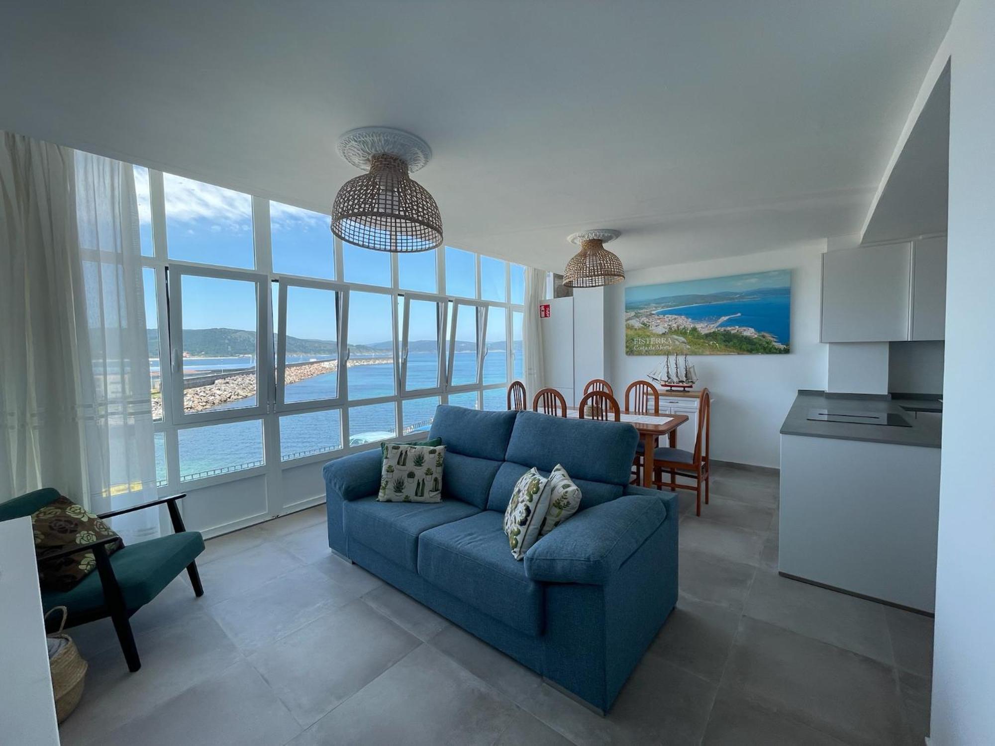 Апартаменты Mirador Playa Ribeira - Fisterra Экстерьер фото